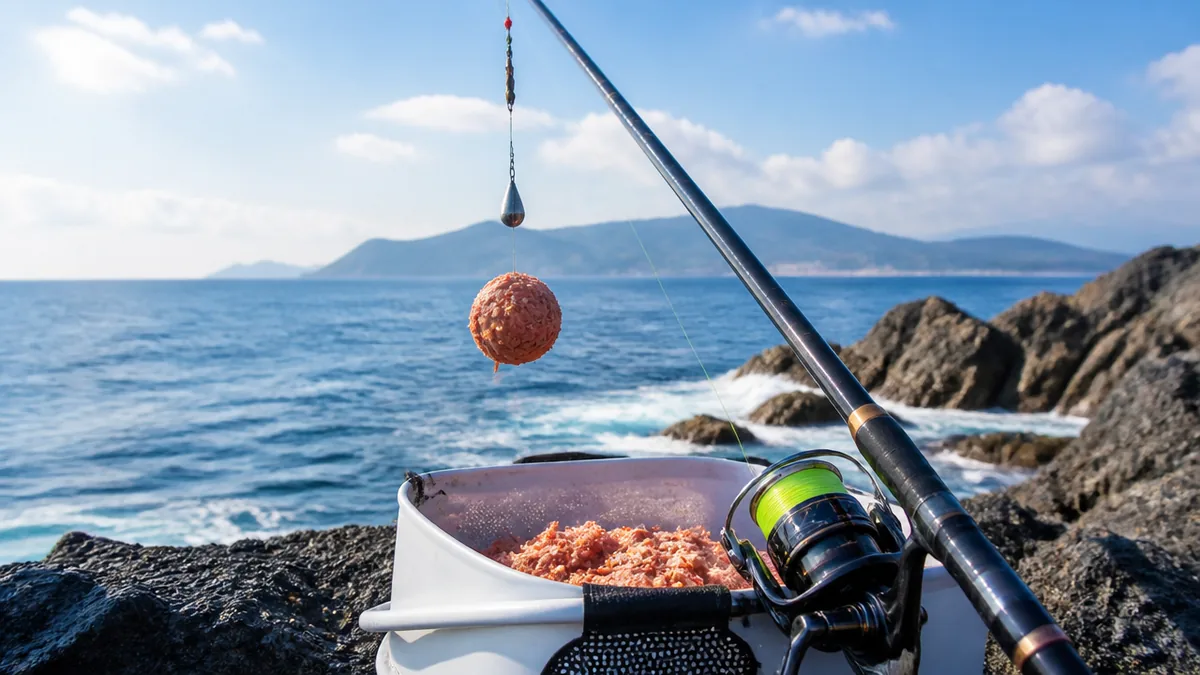 だんご釣りは硬さで決まる|チヌ針2号とアミコマセ1kgから始める紀州釣り入門のアイキャッチ画像