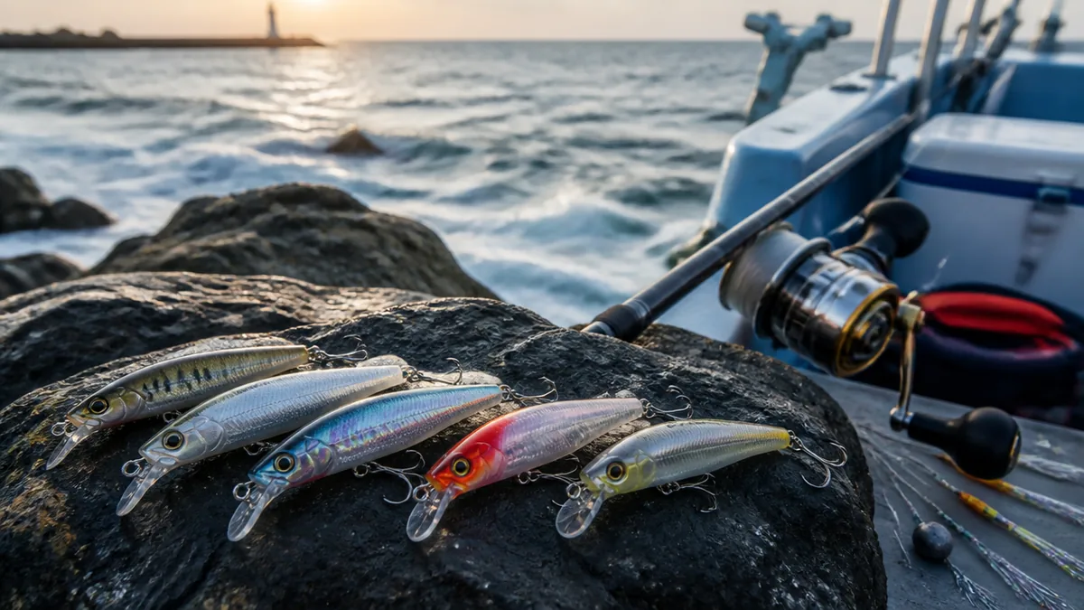 プラグルアーとは?小魚の形をしたハードルアーの総称ですの解説画像