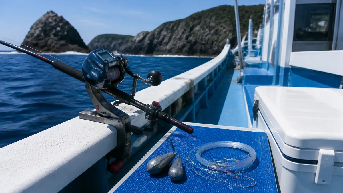 イサキ釣船はどんな釣りか|コマセで群れを足止めして数を狙うの解説画像