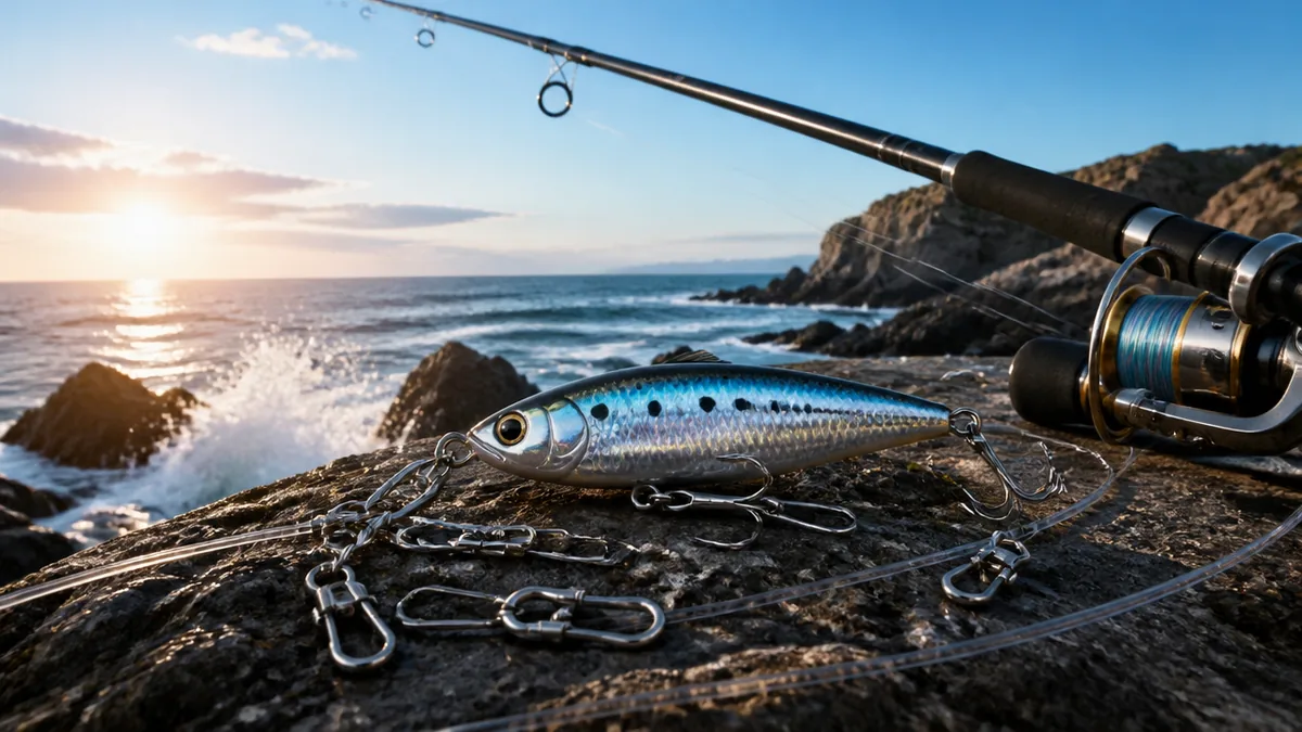 ショアジギングスナップはジグ40g・魚5kgまでが守備範囲｜破断強度60lbで選ぶ5モデル比較のアイキャッチ画像