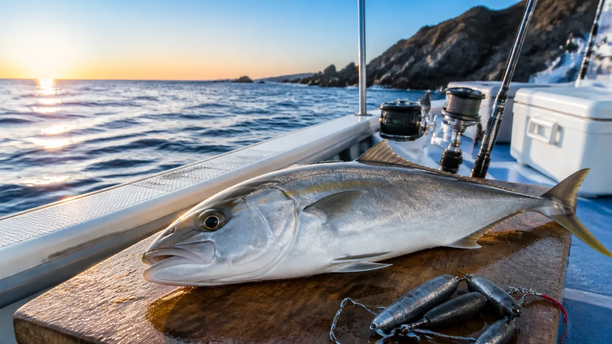 カンパチの白身は見た目だけ｜分類は赤身魚、脂質4.2gが生むコリコリ食感の理由のアイキャッチ画像