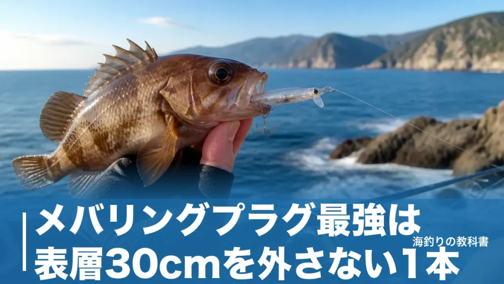 メバリングプラグ最強は表層30cmを外さない1本｜2〜5gの10モデル比較のアイキャッチ画像