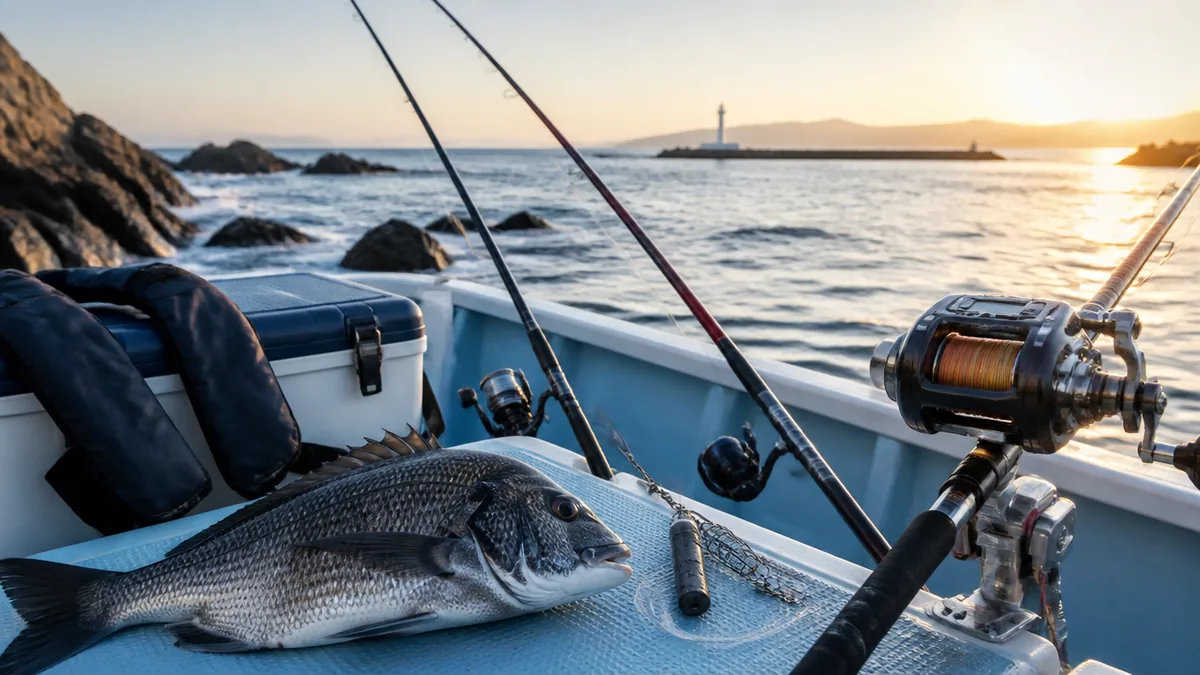 乗っ込みチヌの釣り方は5通り。自分の足場で選ぶの解説画像