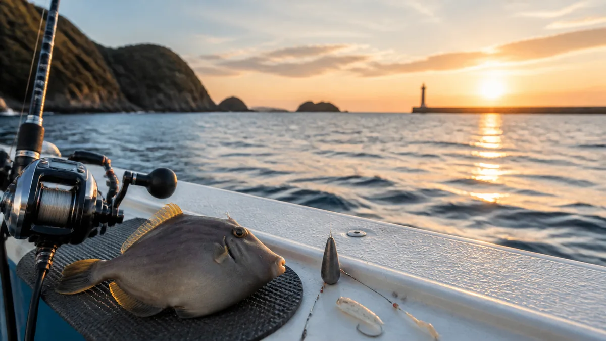 ウマズラハギの釣り方は生態を知ると迷わない|中層に浮く「エサ取り名人」の正体の解説画像
